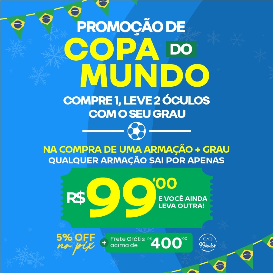 Armações para óculos por até R$ 99 na compra da lente com desconto - Mobile.
